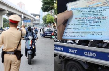 Từ nay ra đi xe máy ra đường không có đăng ký xe sẽ bị CSGT tịch thu đúng không?