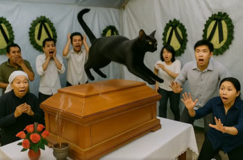 Quan tài cụ bà rung chuyển vì mèo đen, CA lật tẩy bí mật kinh hoàng