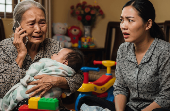 Mẹ già có lương hưu 13 triệu nhưng vẫn lên thành phố để trông cháu, nhìn thấy con dâu lưu tên mẹ chồng 4 chữ trong điện thoại mà tôi ngay lập tức xếp đồ bỏ về quê