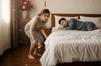 Đêm tân hôn với người chồng giàu nhất xóm khiến tôi mong chờ cả ngày, nào ngờ đến lúc cao trào bỗng nghe thấy tiếng sột soạt ở dưới gầm giường, tôi tò mò ngó xuống xem thì khóc thét khi nhìn thấy…