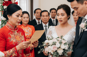 Mẹ chồng đọc 4 gia quy trong ngày cưới, con dâu lập tức tháo nhẫn rồi tuyên bố: “Không cưới xin gì nữa, tôi tuyên bố huỷ hôn…”