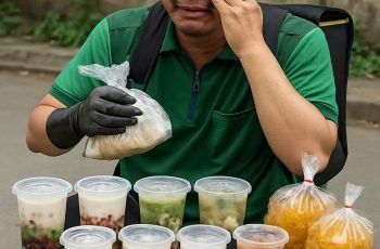 “Giao chậm 5p tôi ko lấy hàng nữa, mang về mà tự ăn đi”