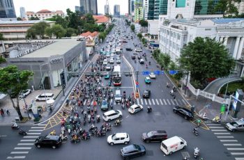 TP.HCM sẽ kẻ thêm nhiều vạch mắt võng cho xe rẽ phải khi đèn đỏ