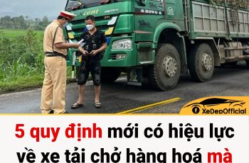 Tổng Hợp Các Quy Định Mới Nhất Khi Chở Hàng Bằng Xe Tải