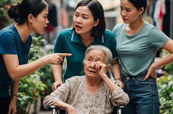  10 năm trước từ chối không trông đứa cháu ngoại nào cả, giờ ốm bệnh nằm một mình, tôi ấm ức các con đều không chịu ngó ngàng tới, nhờ hàng xóm gọi con đến mua cho bát cháo thì 3 đứa con gái đến tay không