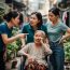  10 năm trước từ chối không trông đứa cháu ngoại nào cả, giờ ốm bệnh nằm một mình, tôi ấm ức các con đều không chịu ngó ngàng tới, nhờ hàng xóm gọi con đến mua cho bát cháo thì 3 đứa con gái đến tay không