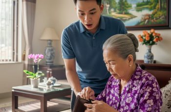 Mẹ vợ ở quê lên chơi mấy hôm đã tự ý lén mở ví mình, con rể giả vờ không biết, hôm sau xấu hổ khi nghe bà nói