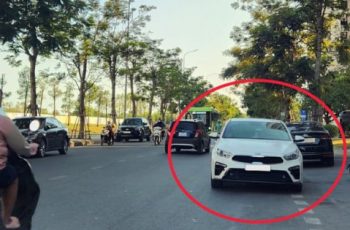 Dừng, đỗ ô tô ngược chiều lưu thông, bị phạt thế nào?
