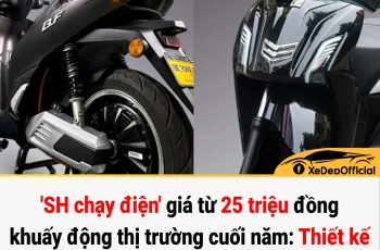 ‘SH chạy điện’ giá từ 25 triệu đồng khuấy động thị trường cuối năm: Thiết kế cao cấp, công nghệ hiện đại thế nào? ‘SH chạy điện’ giá từ 25 triệu đồng khuấy động thị trường cuối năm: Thiết kế cao cấp, công nghệ hiện đại thế nào?