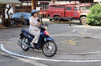 Bộ Công an bỏ một bài thi hình trong sát hạch bằng lái xe máy Bộ Công an bỏ một bài thi hình trong sát hạch bằng lái xe máy