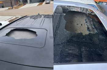 Xe SUV mới mua bất ngờ vỡ tung kính cửa sổ trời khi đang chạy trên cao tốc Xe SUV mới mua bất ngờ vỡ tung kính cửa sổ trời khi đang chạy trên cao tốc