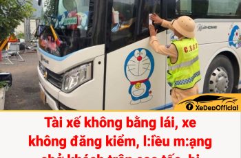Tài xế không bằng lái, xe không đăng kiểm, liều mạng chở khách trên cao tốc, bị phạt 104 triệu đồng Tài xế không bằng lái, xe không đăng kiểm, liều mạng chở khách trên cao tốc, bị phạt 104 triệu đồng