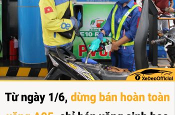 Từ ngày 1/6, dừng bán hoàn toàn xăng A95, chỉ bán xăng sinh học Từ ngày 1/6, dừng bán hoàn toàn xăng A95, chỉ bán xăng sinh học
