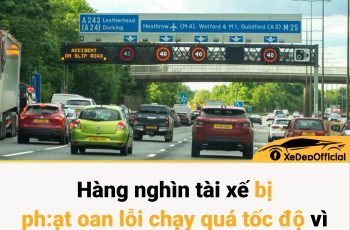 Hàng nghìn tài xế bị phạt oan lỗi vượt tốc độ vì camera giao thông đo sai Hàng nghìn tài xế bị phạt oan lỗi vượt tốc độ vì camera giao thông đo sai